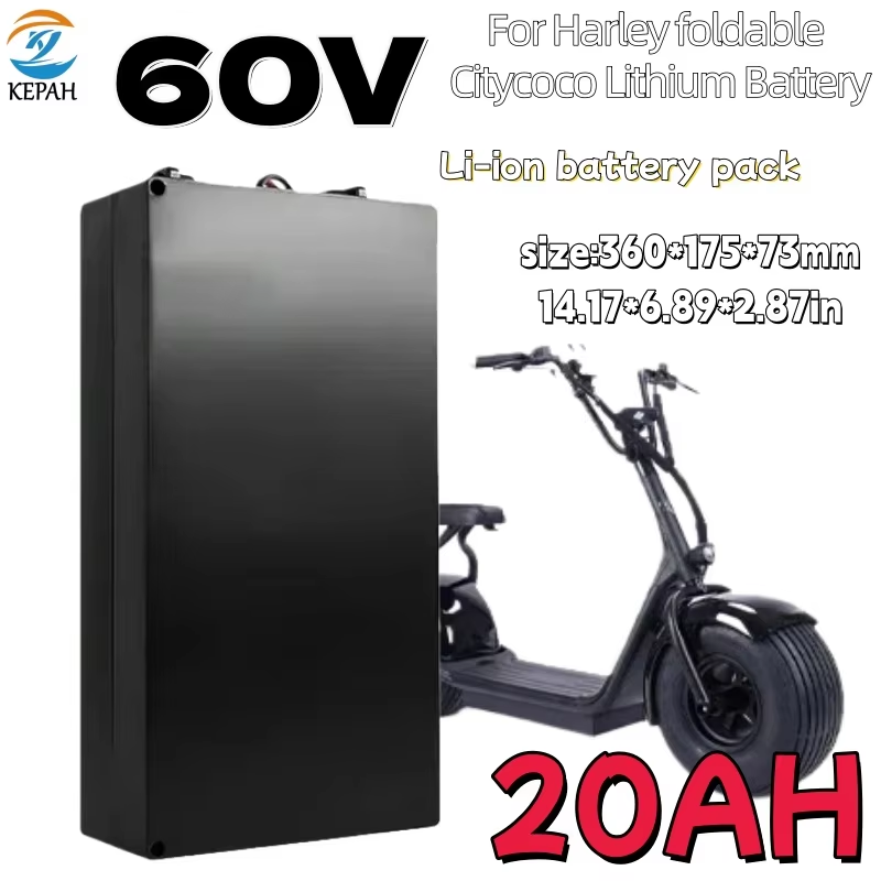 Harley Elektrikli Motosiklet A - 60V 30Ah Electric Scooter Battery incelemesi ve fiyatı