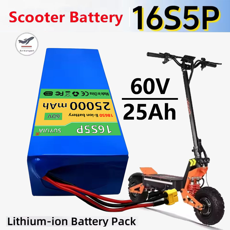 Şarj Edilebilir Lityum İyon Pi - 60V 30Ah Electric Scooter Battery incelemesi ve fiyatı